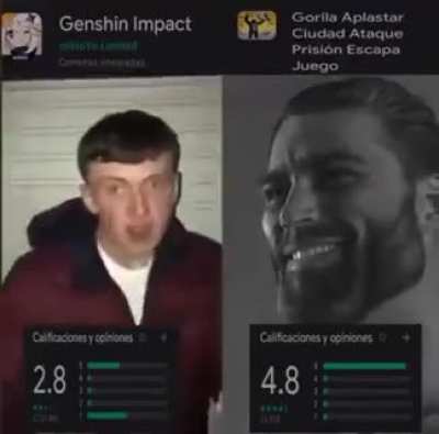 arriba el gorila