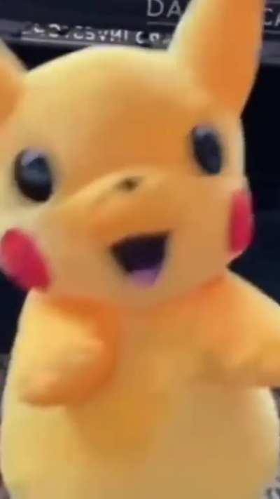 Si, es muy lindo el Pikachu..