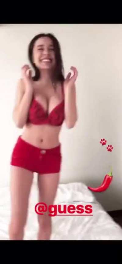 Red Outfit.