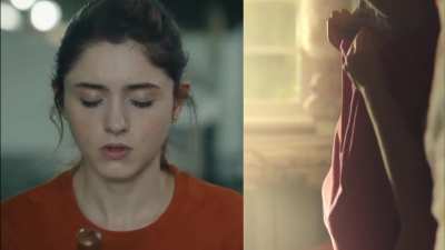Who had the better masturbation scene: Natalia Dyer or Aimee Lou Wood?
