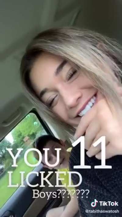 How many boys have you kissed, Sis?