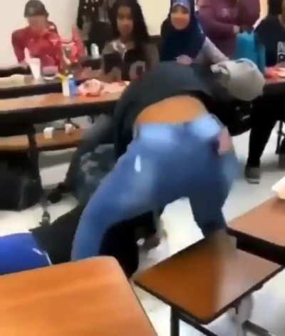 Bully Gets a Beating By Someone Her Own Size
