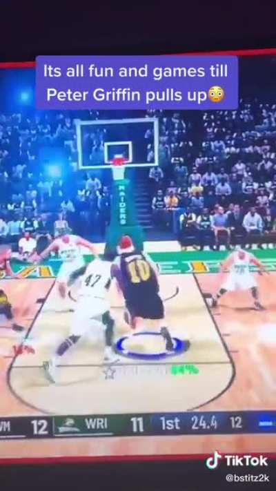 Damn Peter Griffin on 2k 🥶🥶🥶
