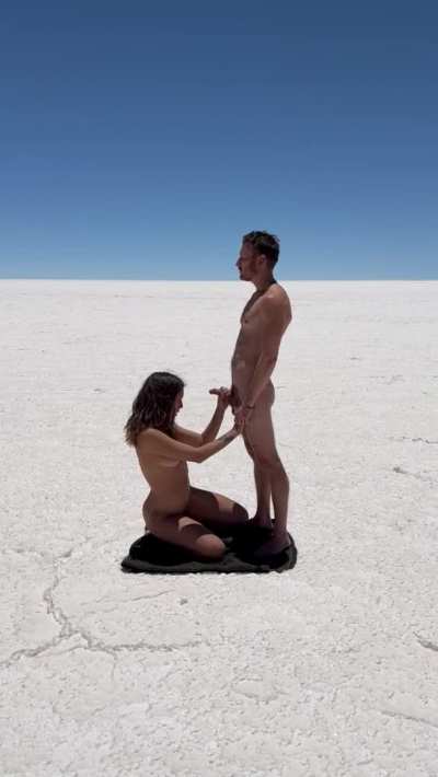 White and salty