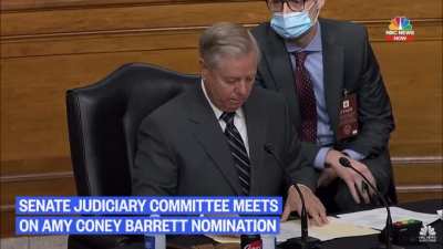 Senate votes on the new Justice, Mr. Kennedy is there to vote as well...