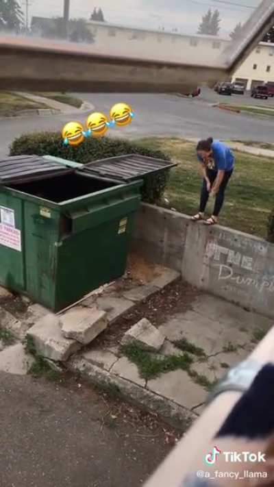 To smash a cup