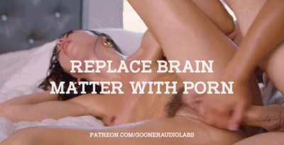Replace brain matter with Porn.