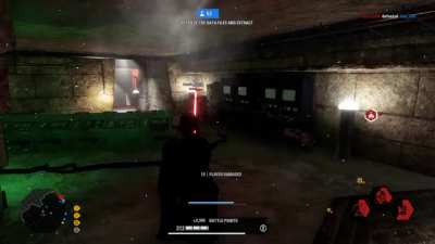 Lesson learned: don't trust a squad of emoting Ewoks