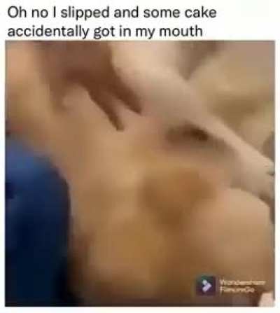 Ooops I fell into it