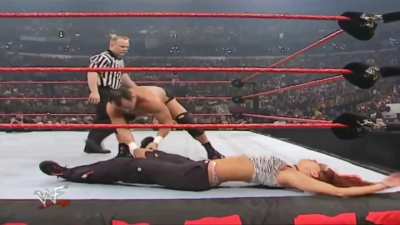 Dean punishing lita