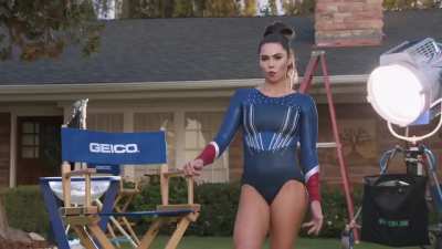The commercial she filmed.