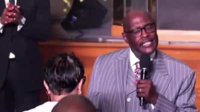 Christian Pastor Marvin Winans scolds a woman for only donating $1200 to the church and demands another $800