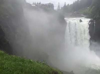 Snoqualmie Falls, Washington. A.K.A. The Great Northern Hotel from Twin Peaks.