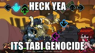 Playing Tabi Genocide and then this happened