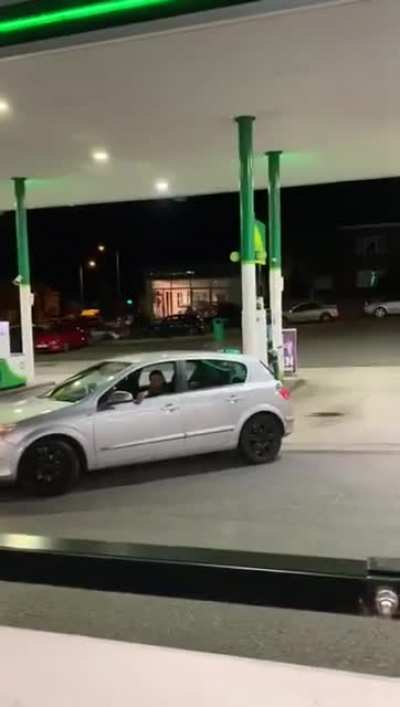 Talk shit about someone's mother, throw beer cans at the car, yeah that will end well