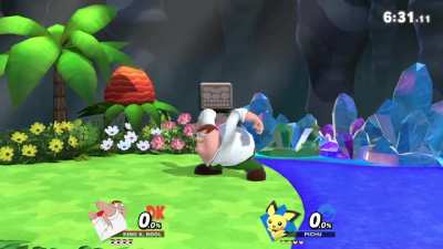 Hey Lois, I'm Wavedashing!