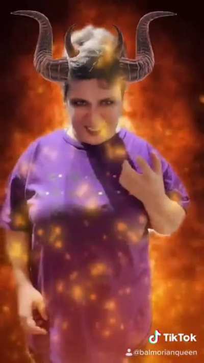 Grimace got possessed by the devil 😈