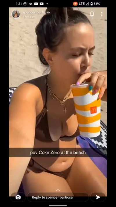 Full body! New brown Bikini