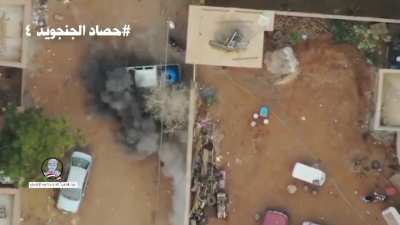 “Janjaweed Harvest” - ep. 4: SAF drones target RSF positions in Bahri, Sudan