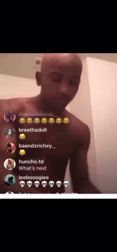 Alcohol on bald hear