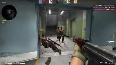 DO NOT Run and shoot with the Ak-47 it makes it inaccurate and you will not get kills