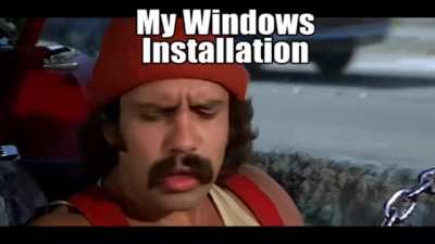 Microsoft Tormenting My PC Like...