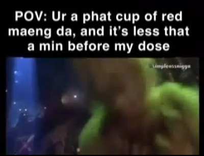I do be fiending tho