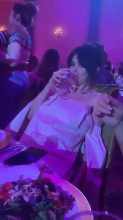 Selena Gomez ate a lot