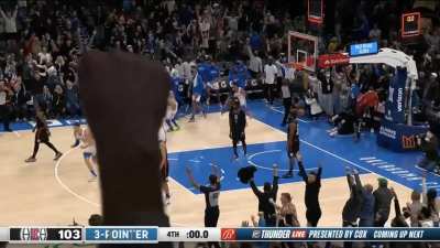 [Highlight] SGA beats the Clippers at the Buzzer with the step back triple