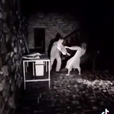 for pushing her around