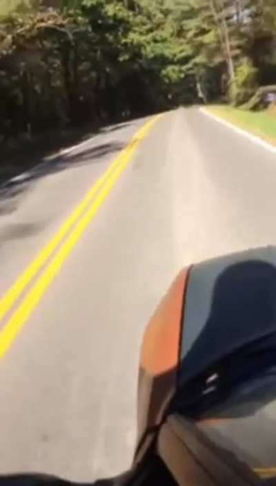 Skateboarding in a freaking hoopty!
