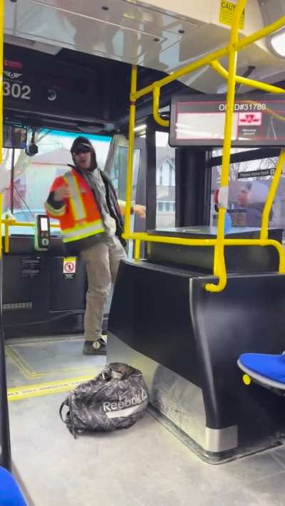 Man Caught Masturbating on Bus Literally Gets Kicked off