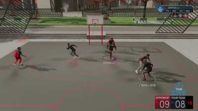 Alley oop contact dunks are so much fun.