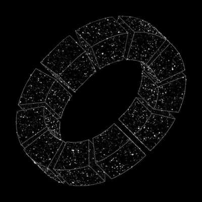 Tridimensional Möbius strip.
