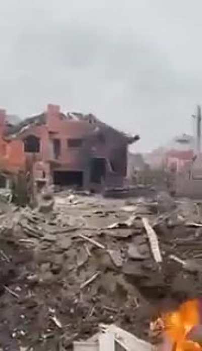 📽️The consequences of attack on Bila Tserkva, south of #Kyiv #Ukraine #UkraineRussiaWar (source militaryland.net)