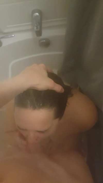 face fuck me in the shower so I can't breathe please?