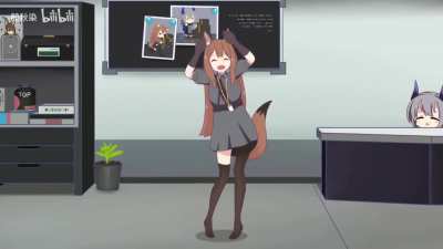Franka doing the Caramell Dance
