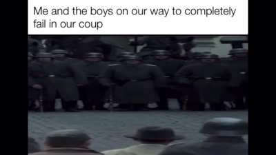 The Beer Hall Putsch was a massive failure