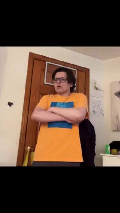 You don't support me!?