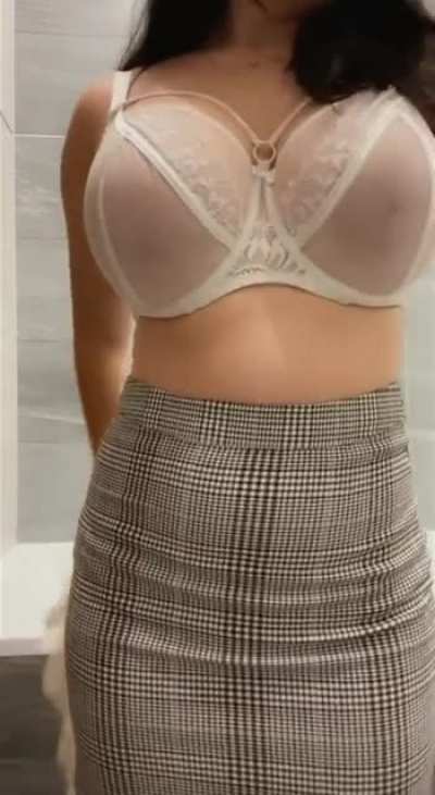 Can I be your small and busty secretary?