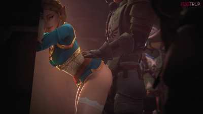 Zelda's anal practice
