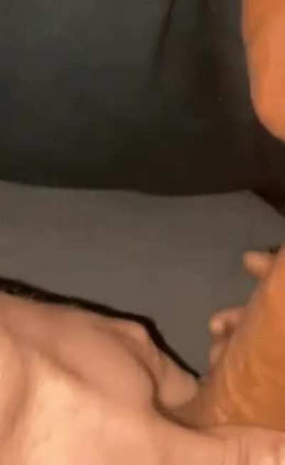 my first taste of white dick...
