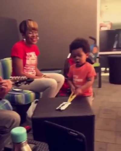 This little guy is going places