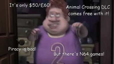 $50 for laggy N64 games?