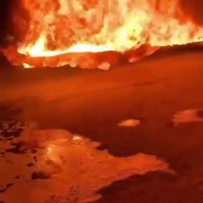 This guy made a flamethrower car in Russia