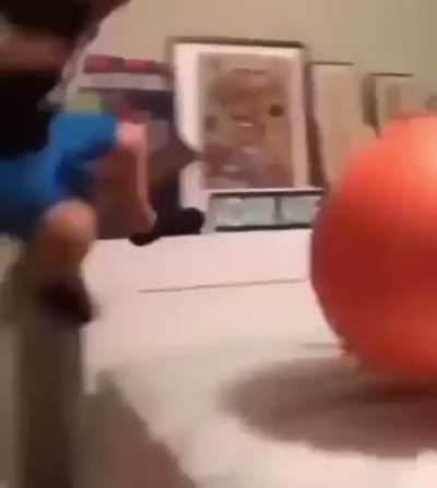 Kids back gets blown out