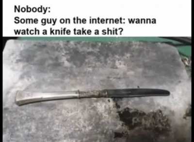 That knife must be better