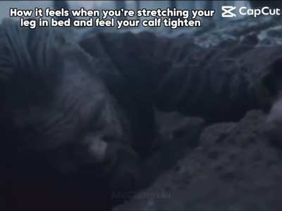 Stretching your leg