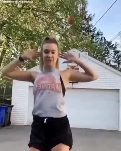 Wow. She done it