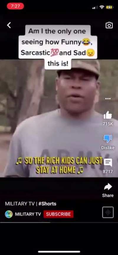Stealing a video and having a cringe title is not original